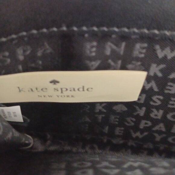 Kate Spade Michaela Chester Street Black Pebbled Leather Hobo Bag with Wallet - Picture 13 of 14